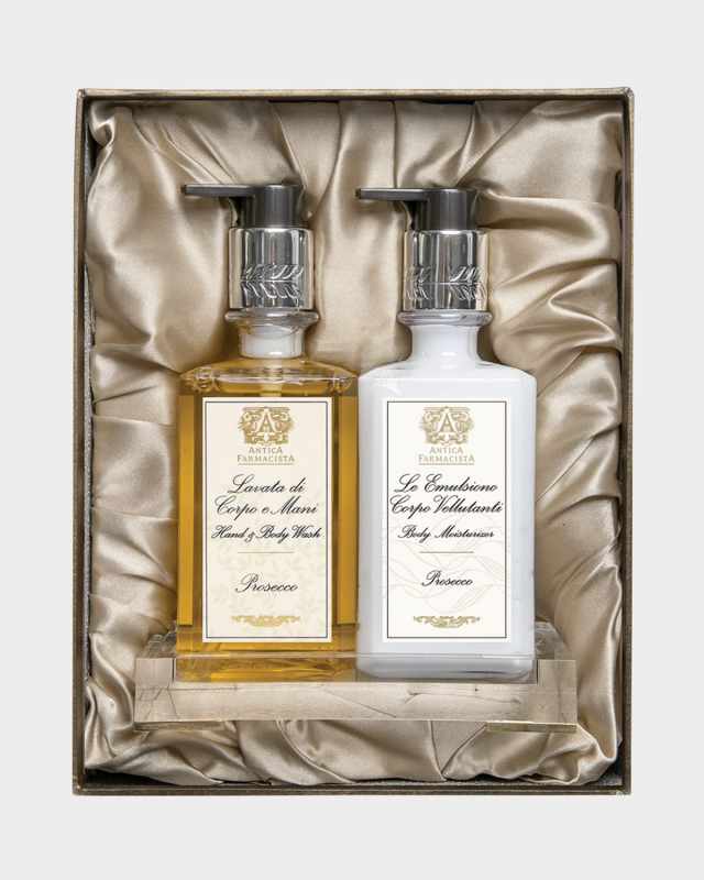 Prosecco Acrylic Bath & Body Gift Set